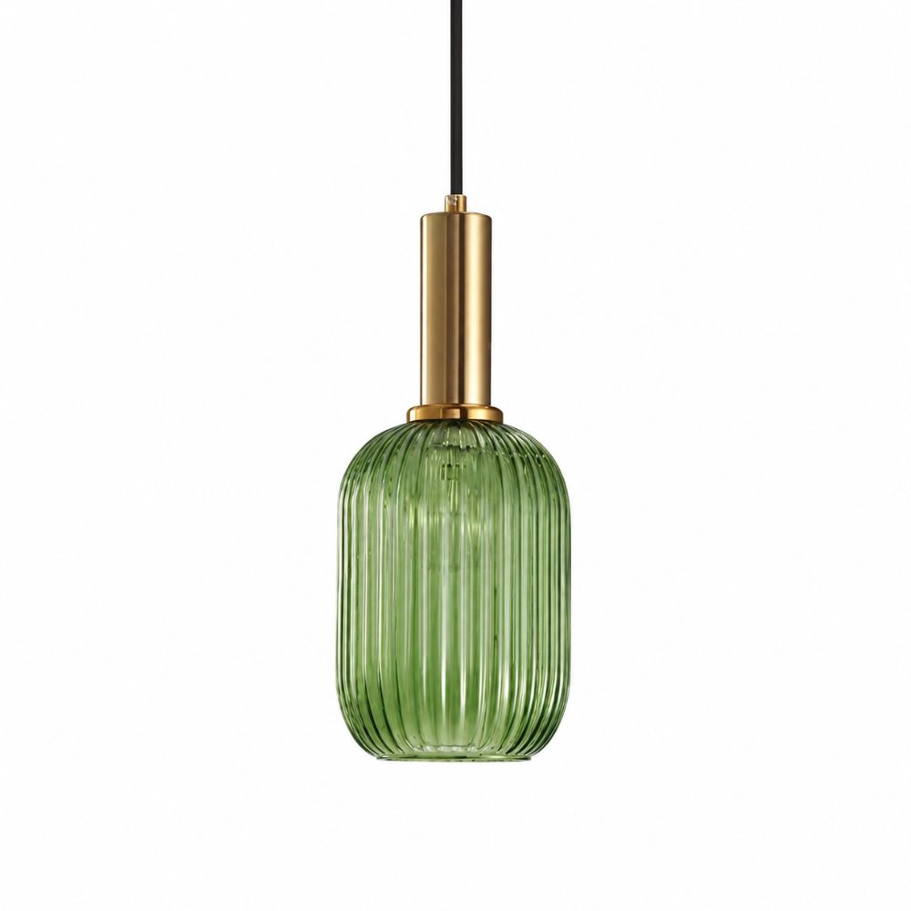 Regulowana lampa wisząca z kamienia i drewna
