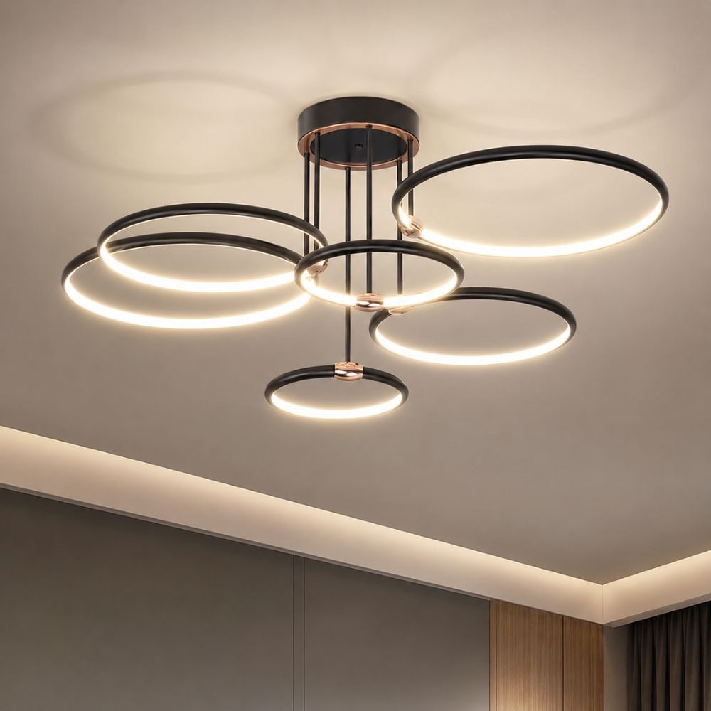 Pierścieniowa lampa sufitowa LED