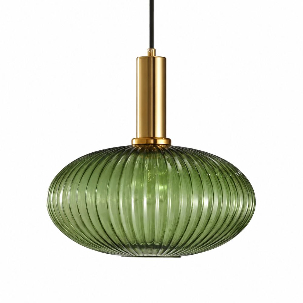 Regulowana lampa wisząca z kamienia i drewna