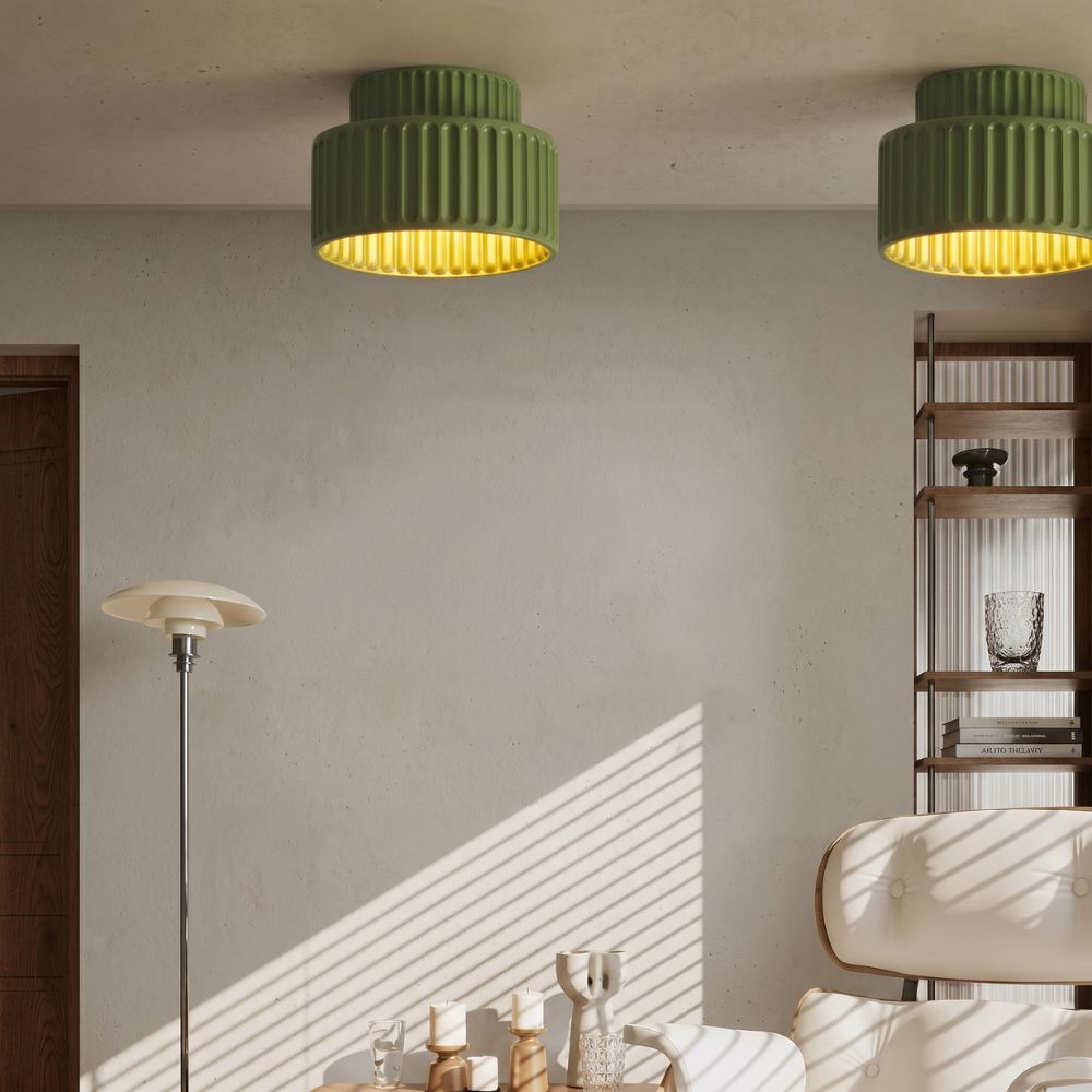 Lampa sufitowa wabi sabi flush mount