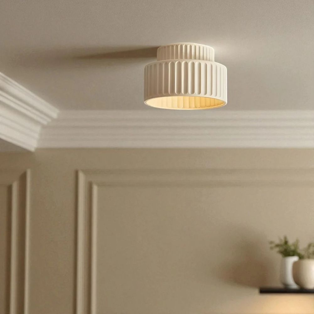 Lampa sufitowa wabi sabi flush mount