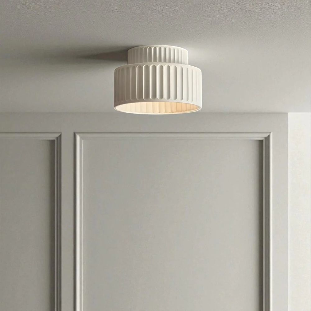 Lampa sufitowa wabi sabi flush mount
