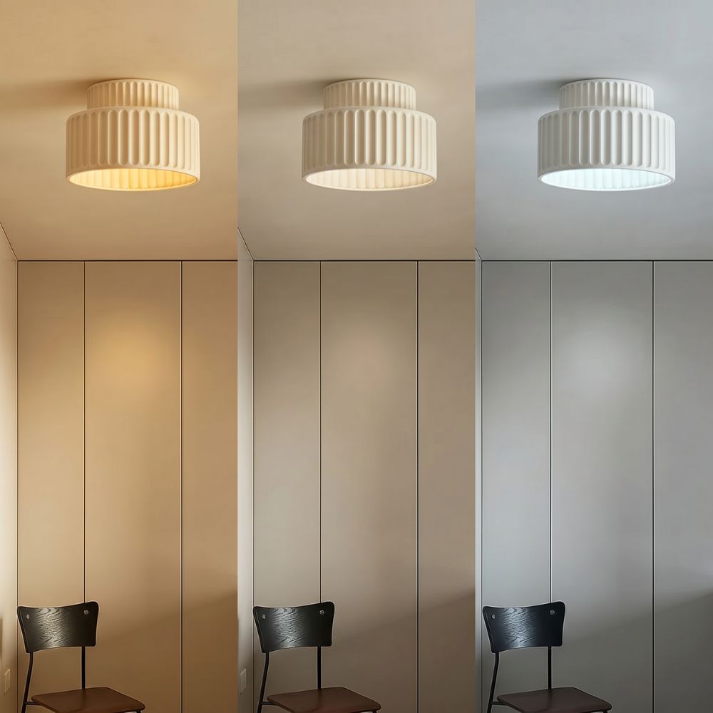 Lampa sufitowa wabi sabi flush mount