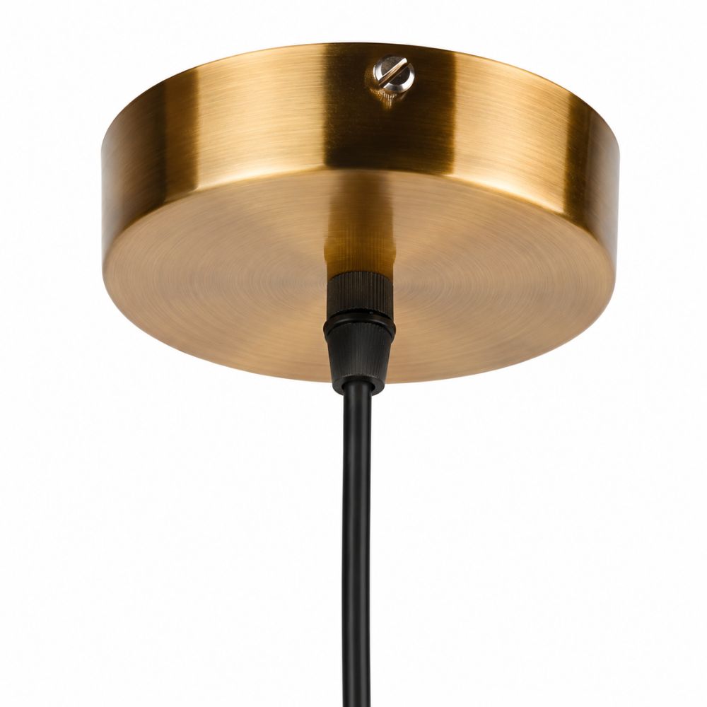 Nordycka szklana lampa wisząca LED