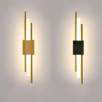 Nowoczesna Lampa Ścienna LED z Metalową Ramą