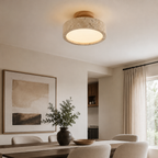 Lampa sufitowa LED z trawertynu Wabi Sabi