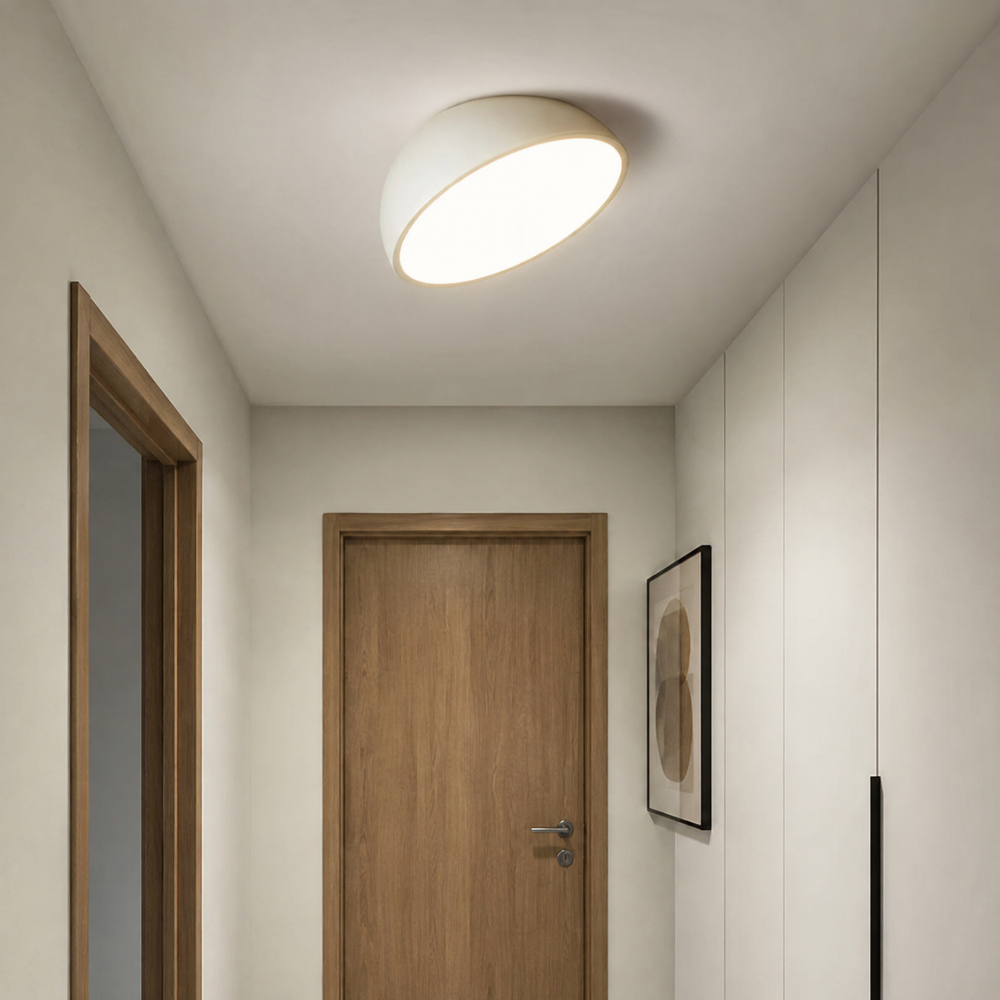 Nowoczesna lampa sufitowa led typu flush mount