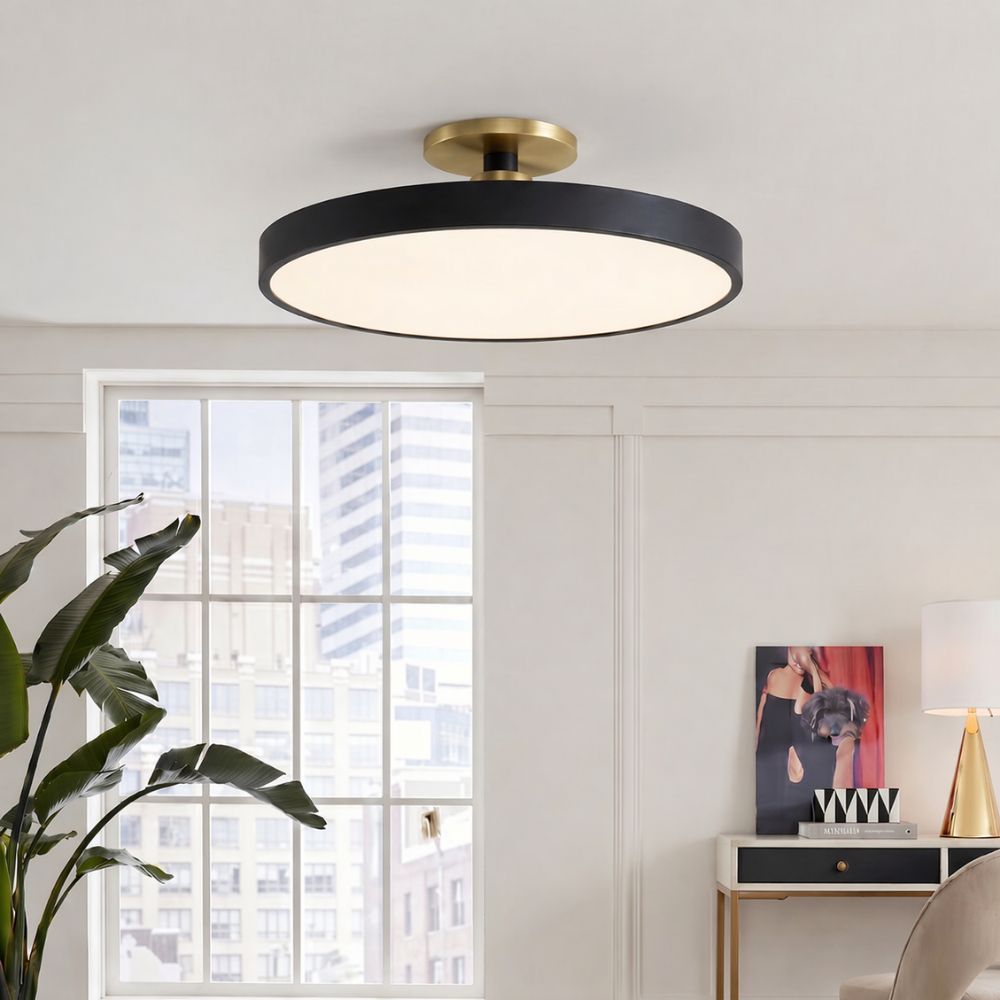 Nowoczesna lampa sufitowa – minimalistyczny design
