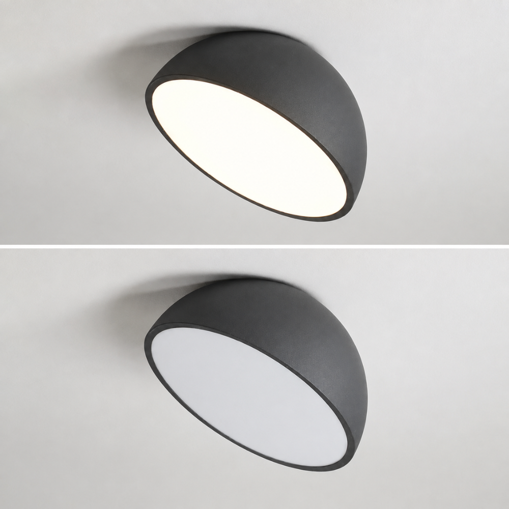 Nowoczesna lampa sufitowa led typu flush mount
