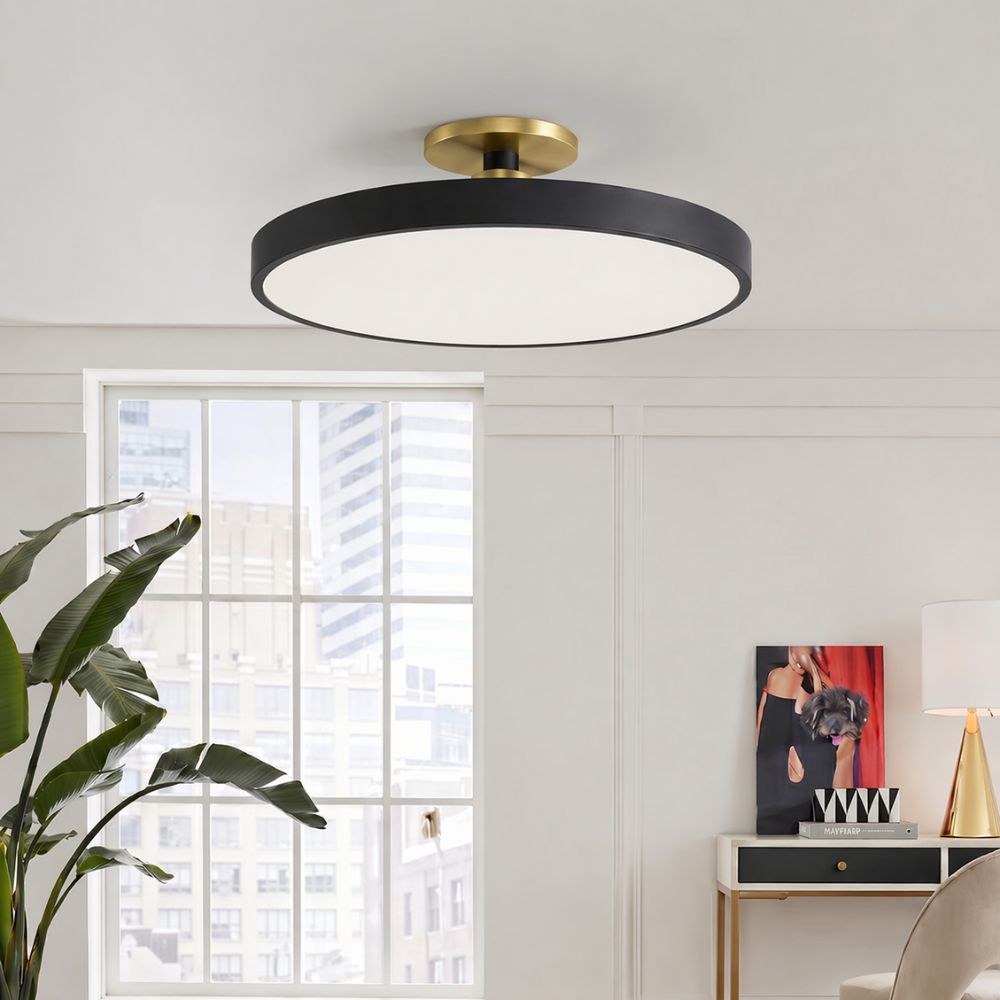 Nowoczesna lampa sufitowa – minimalistyczny design
