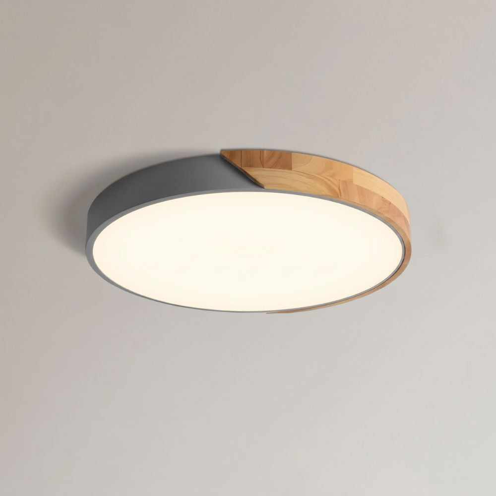 Ultracienka nowoczesna lampa sufitowa LED