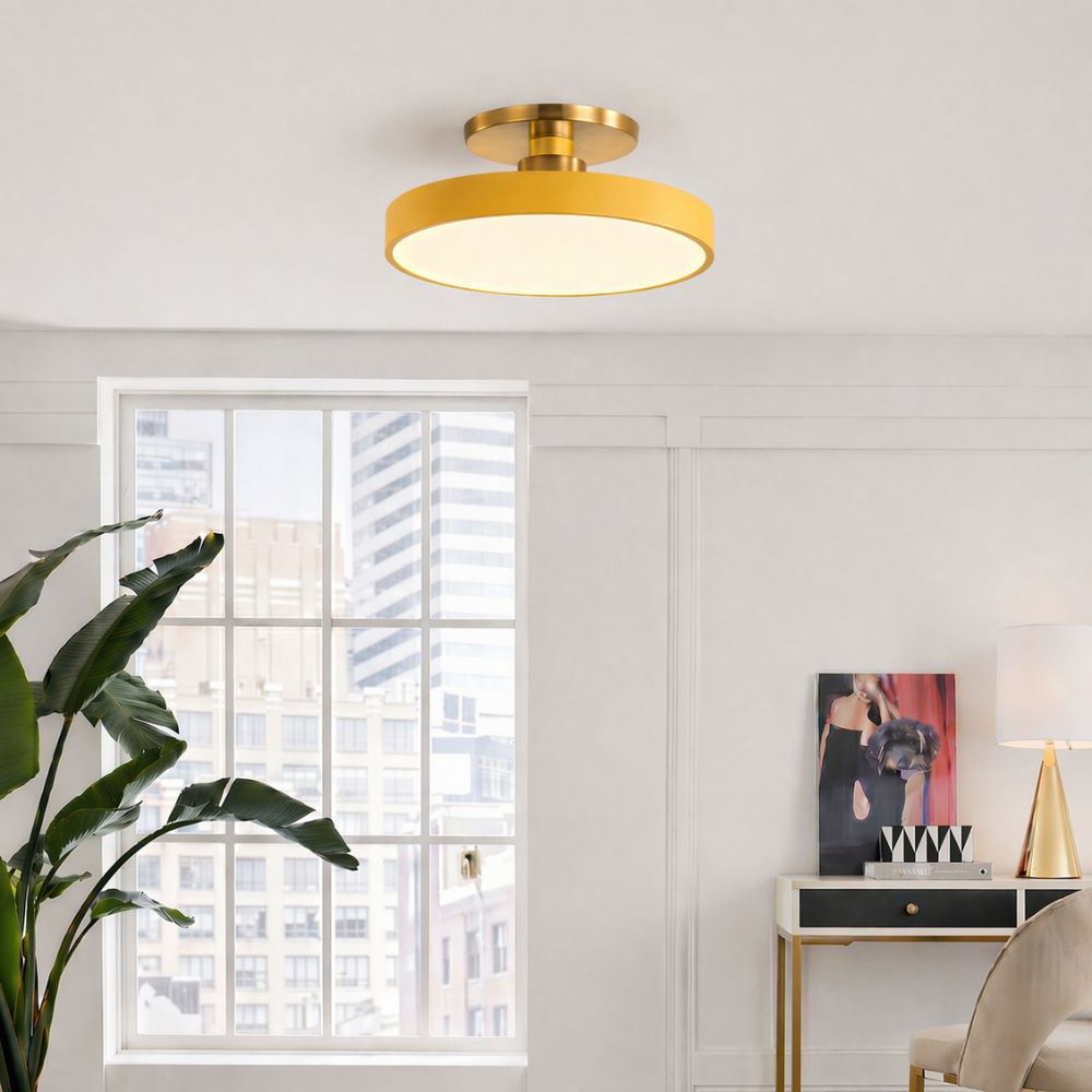 Nowoczesna lampa sufitowa – minimalistyczny design