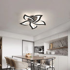 Nowoczesna kwiatowa ściemnialna lampa sufitowa LED
