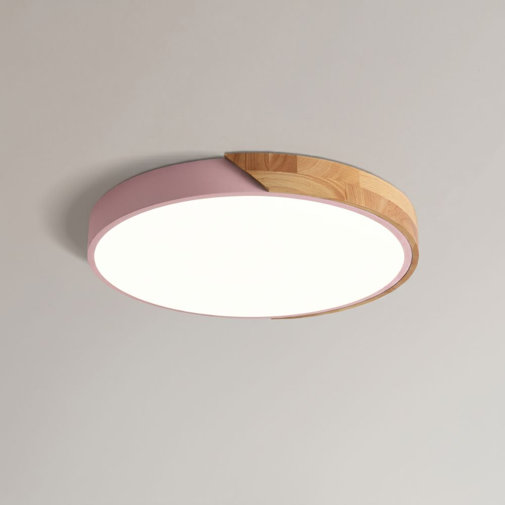 Ultracienka nowoczesna lampa sufitowa LED