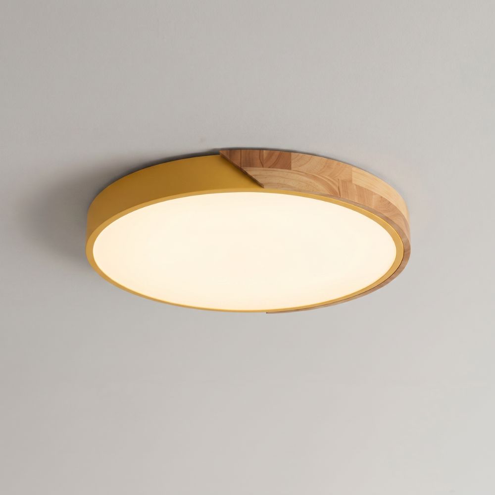 Ultracienka nowoczesna lampa sufitowa LED