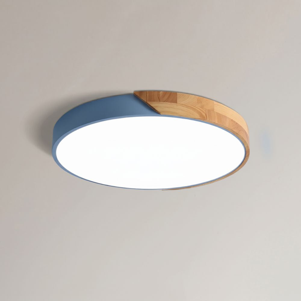 Ultracienka nowoczesna lampa sufitowa LED