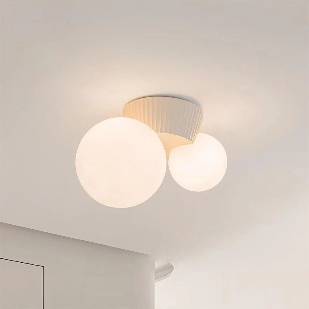 Nowoczesna lampa sufitowa – Oprawa LED z żywicy
