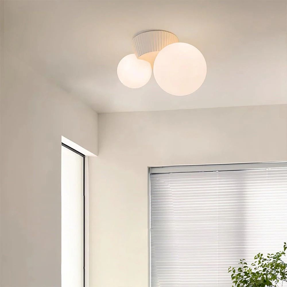 Nowoczesna lampa sufitowa – Oprawa LED z żywicy