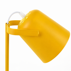 Nowoczesna skandynawska metalowa lampa biurkowa