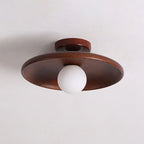 Nowoczesna lampa sufitowa – Drewniana lampa LED