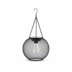 Wisząca zewnętrzna latarnia solarna LED