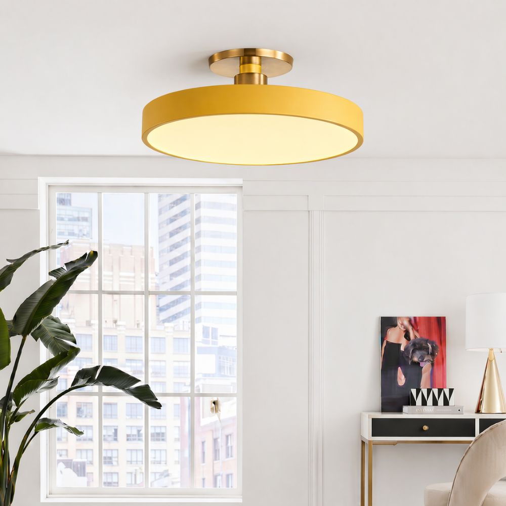 Nowoczesna lampa sufitowa – minimalistyczny design