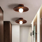 Nowoczesna lampa sufitowa – Drewniana lampa LED