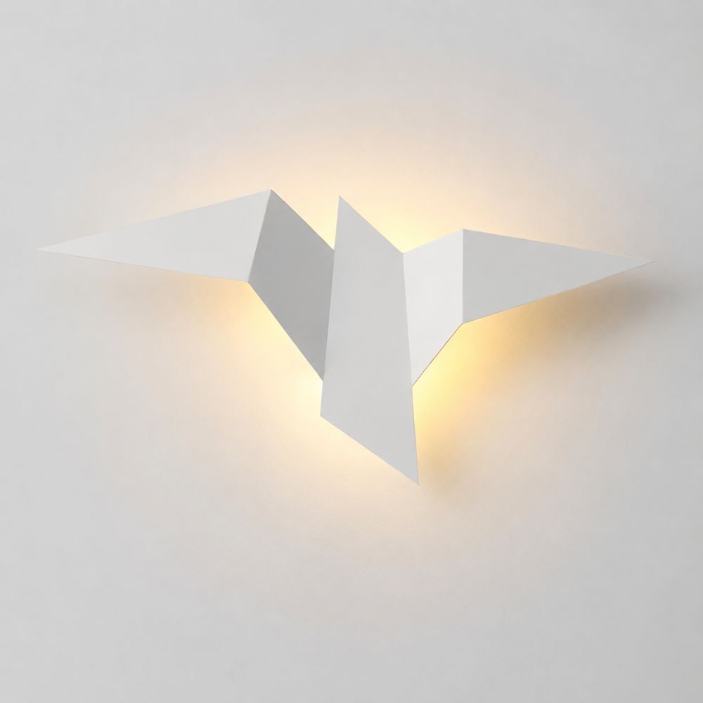 Lampa ścienna w kształcie ptaka z nastrojowym światłem