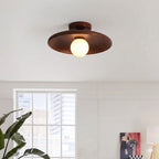 Nowoczesna lampa sufitowa – Drewniana lampa LED
