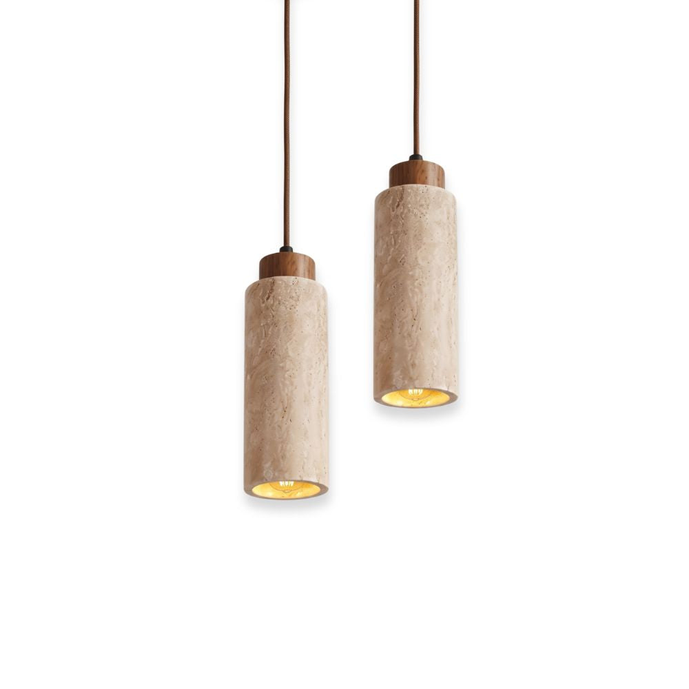 Lampa wisząca Heads z marmuru