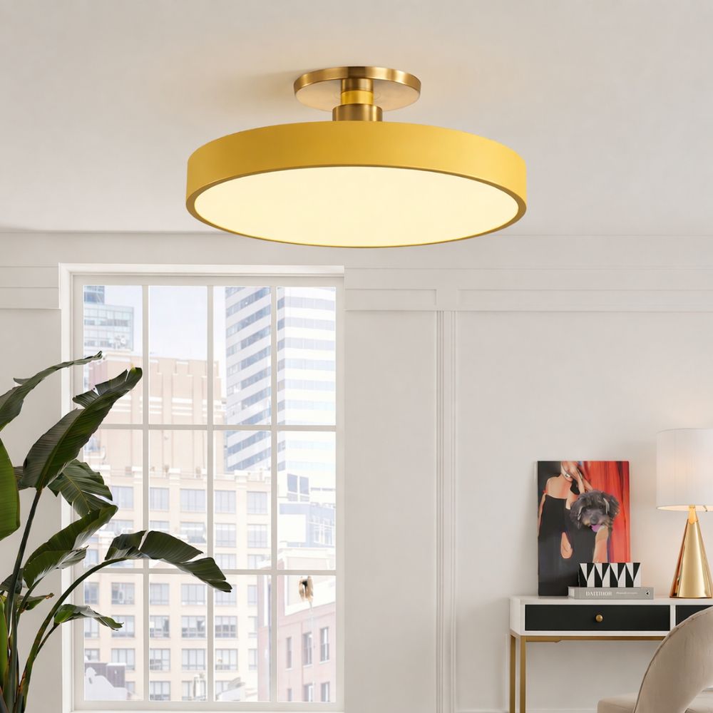 Nowoczesna lampa sufitowa – minimalistyczny design