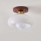 Lampa Sufitowa Vintage Biała LED