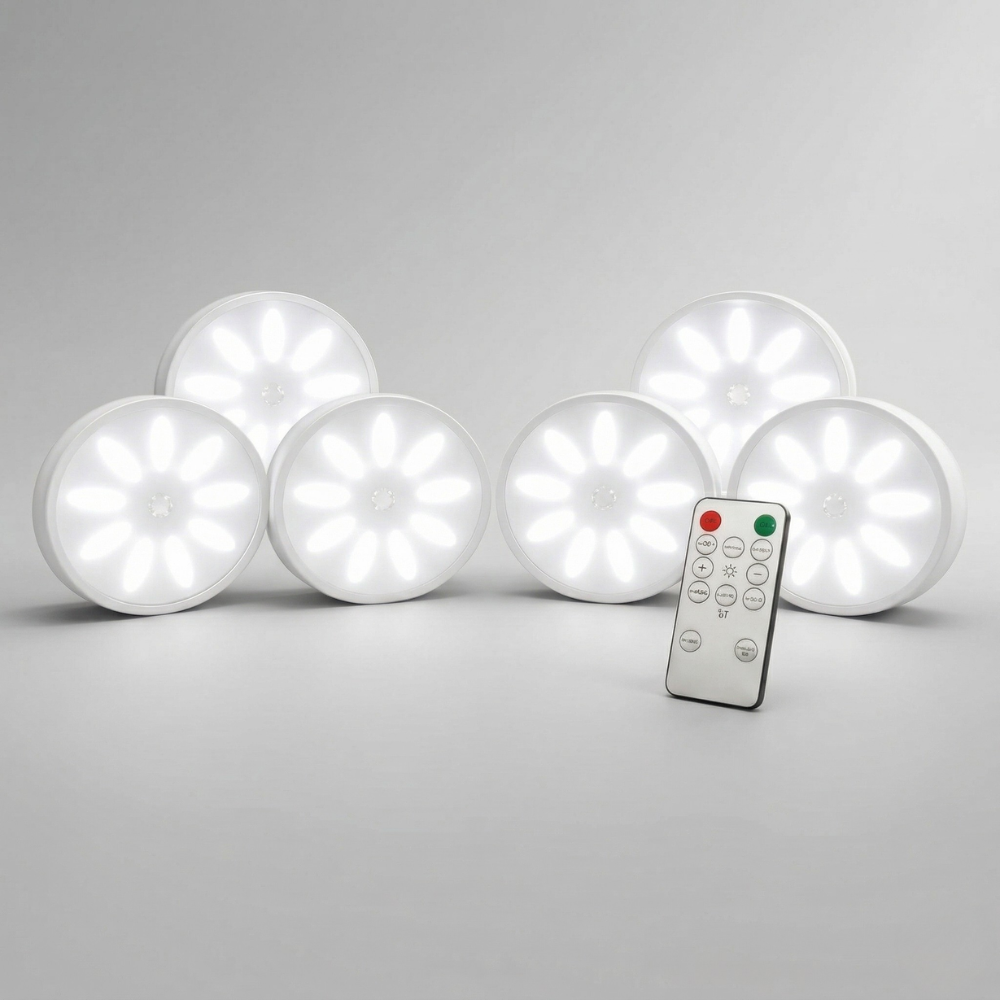 Bezprzewodowy reflektor LED z pilotem i akumulatorem
