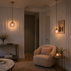 Kolorowa szklana lampa wisząca do nowoczesnych wnętrz