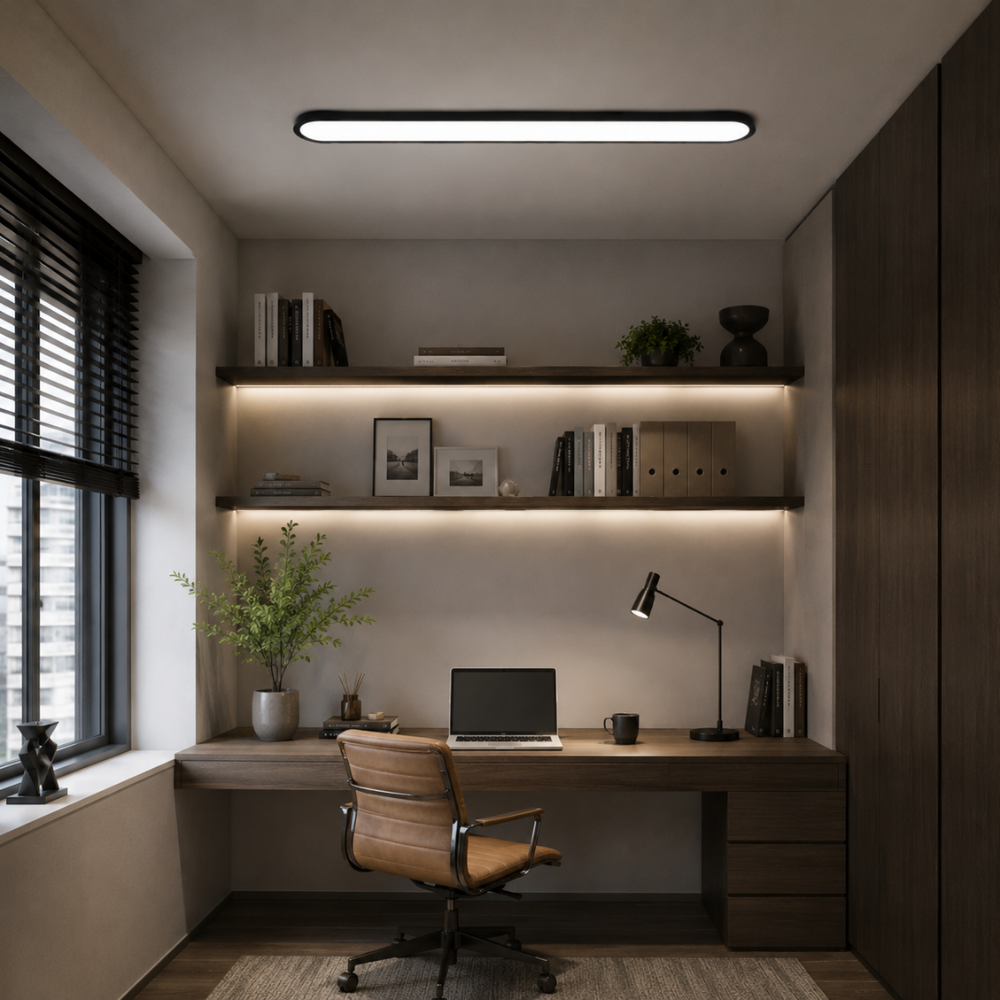 Nowoczesna ultracienka lampa sufitowa LED – elegancka i smukła