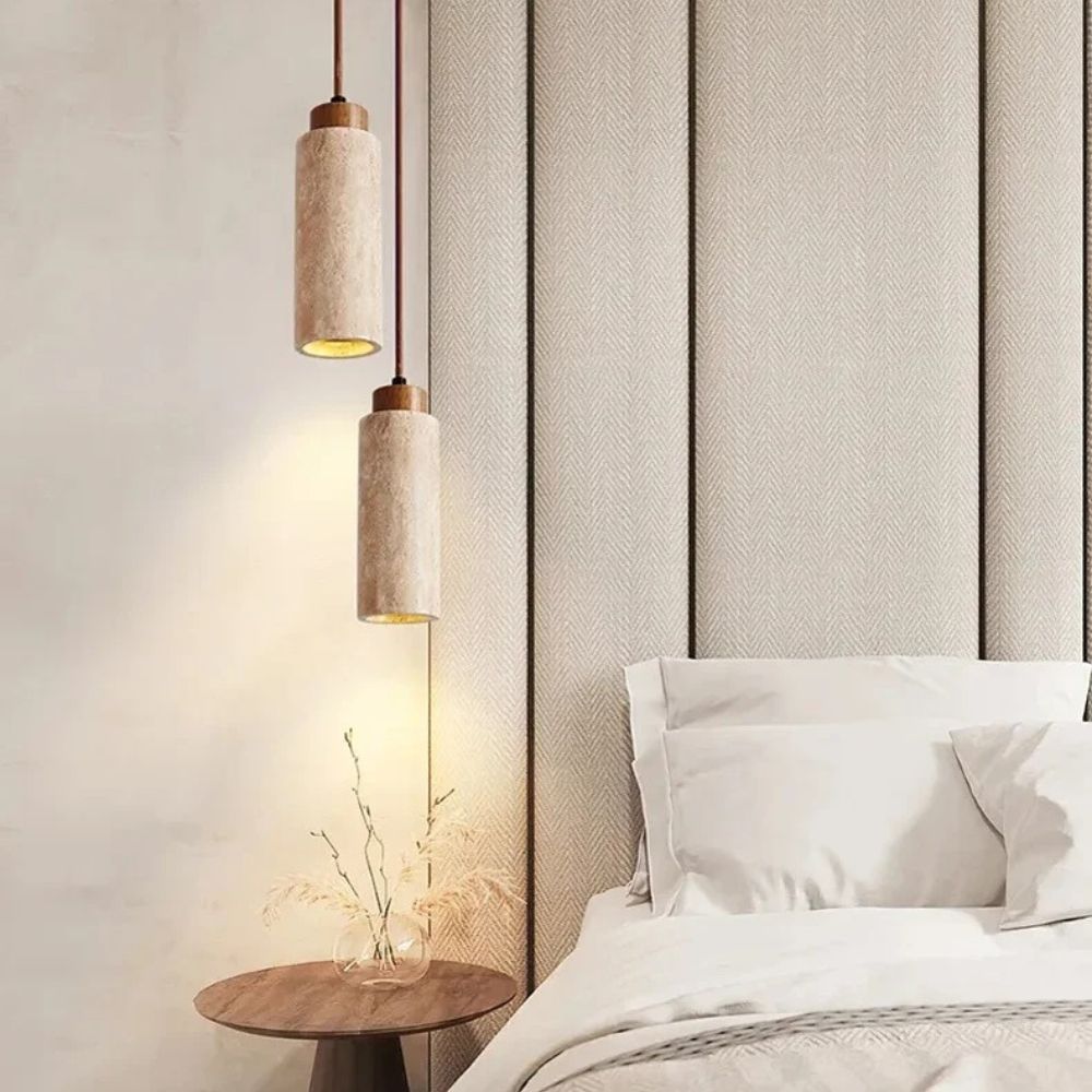 Lampa wisząca Heads z marmuru