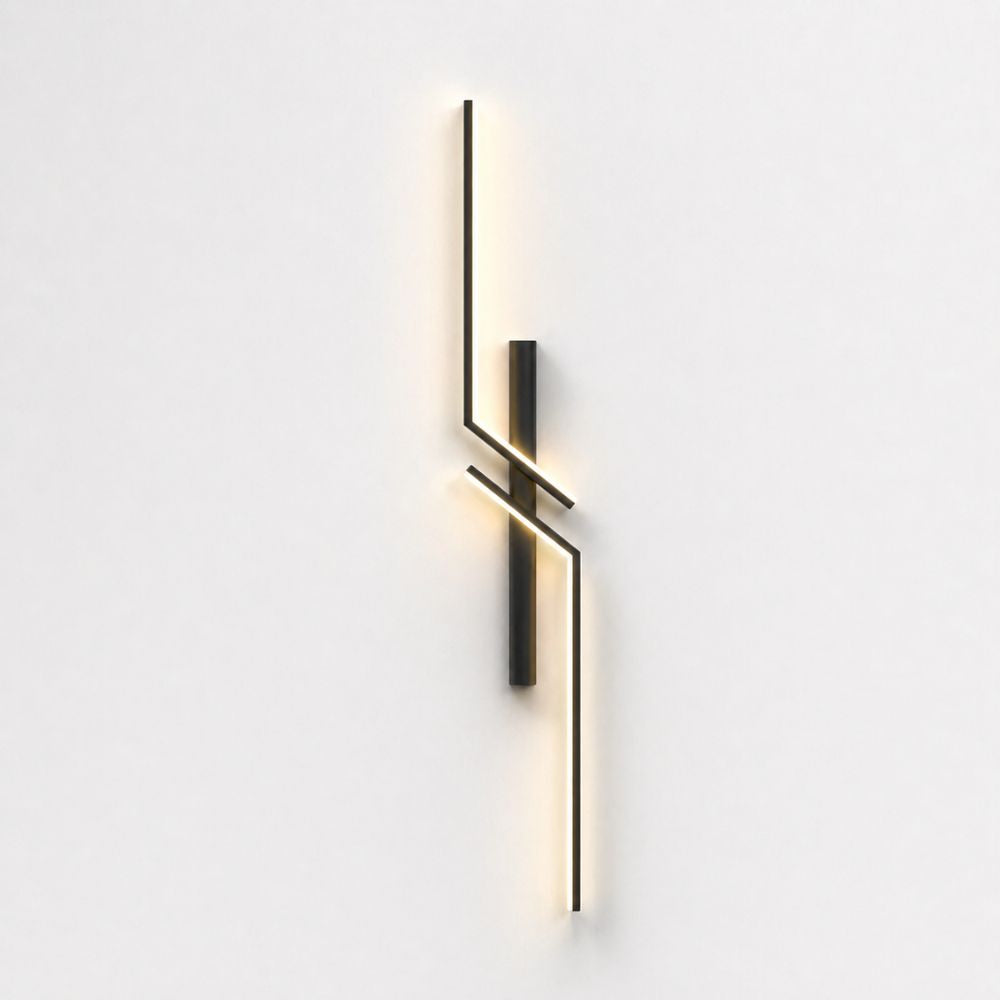 Nowoczesna geometryczna lampa ścienna LED