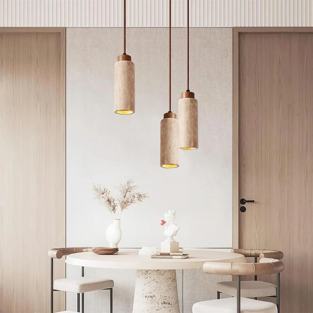 Lampa wisząca Heads z marmuru
