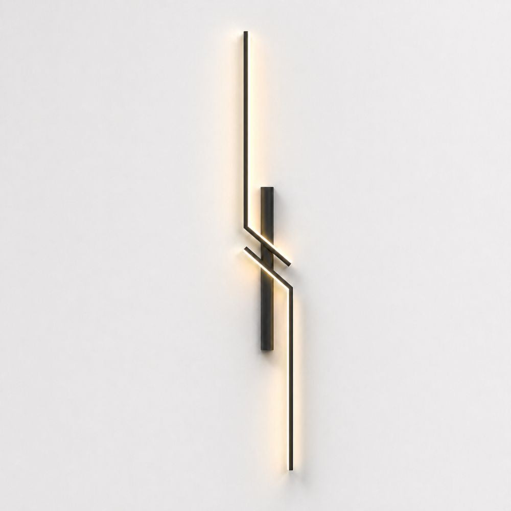 Nowoczesna geometryczna lampa ścienna LED