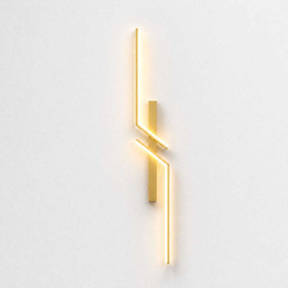 Nowoczesna geometryczna lampa ścienna LED