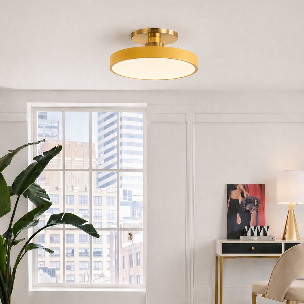 Nowoczesna lampa sufitowa – minimalistyczny design