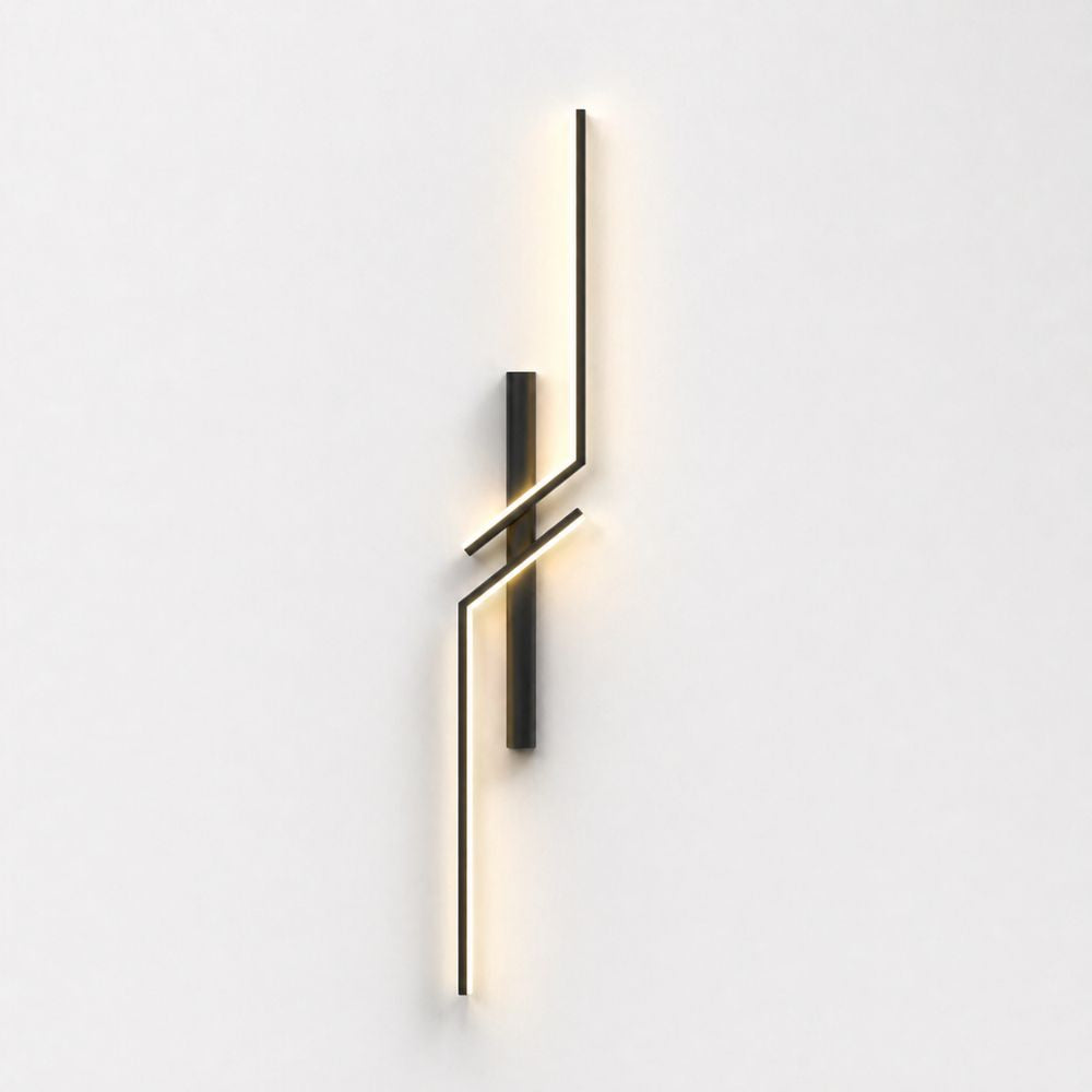 Nowoczesna geometryczna lampa ścienna LED