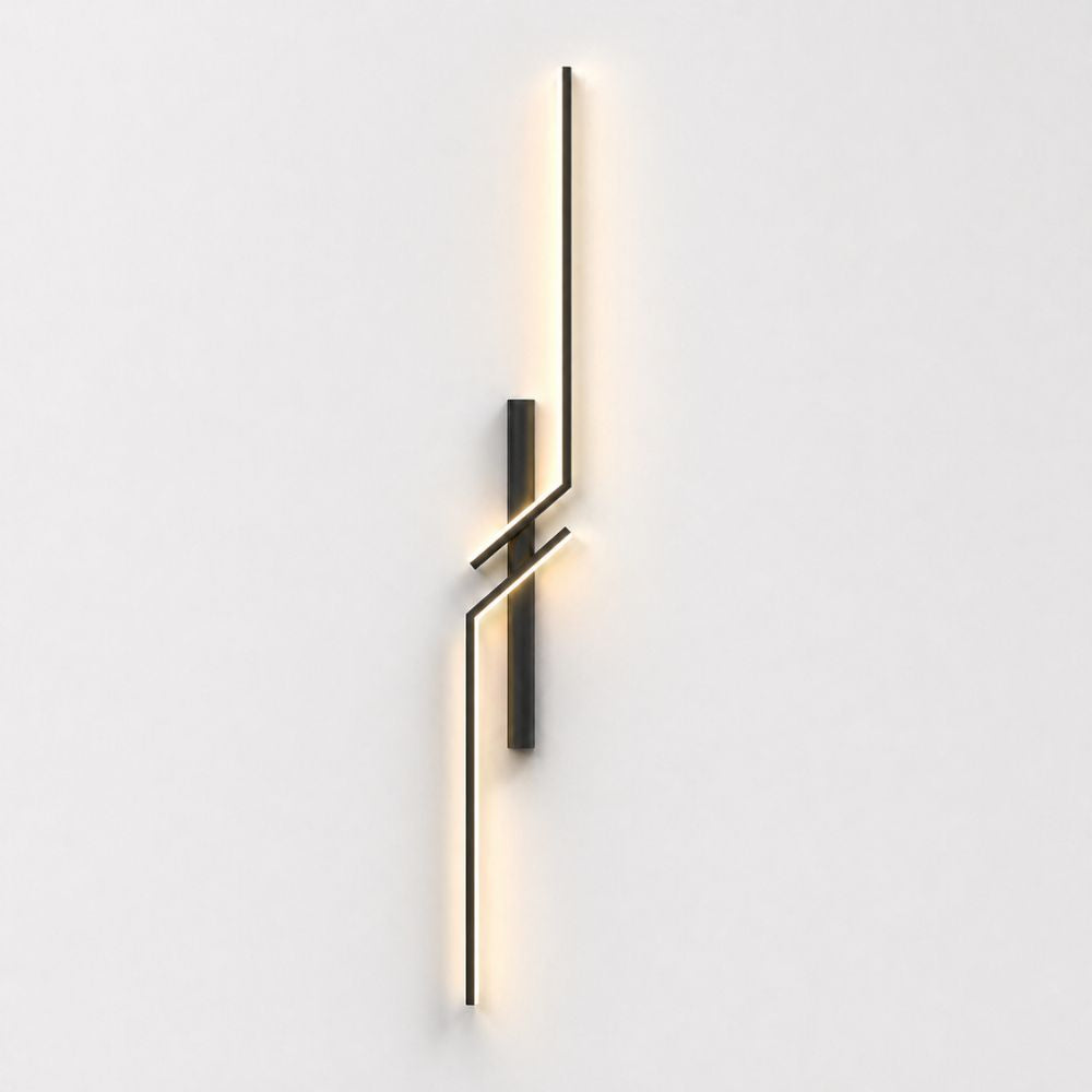 Nowoczesna geometryczna lampa ścienna LED