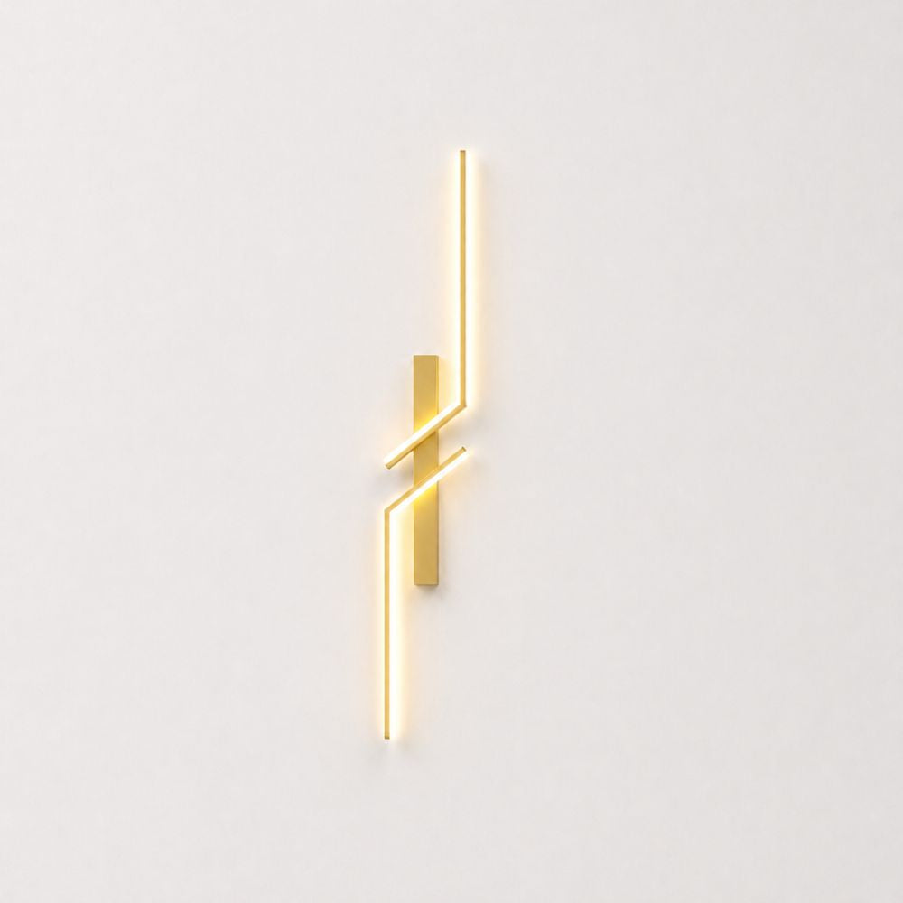Nowoczesna geometryczna lampa ścienna LED