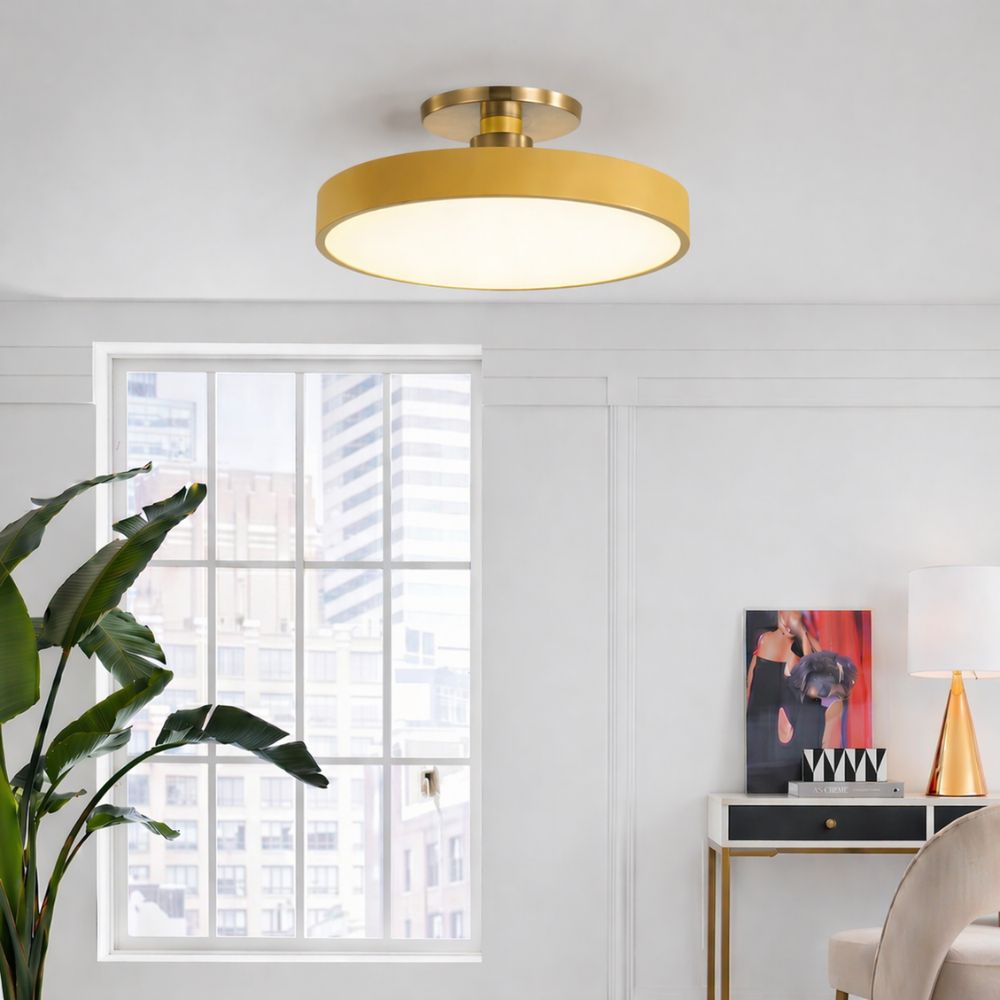 Nowoczesna lampa sufitowa – minimalistyczny design