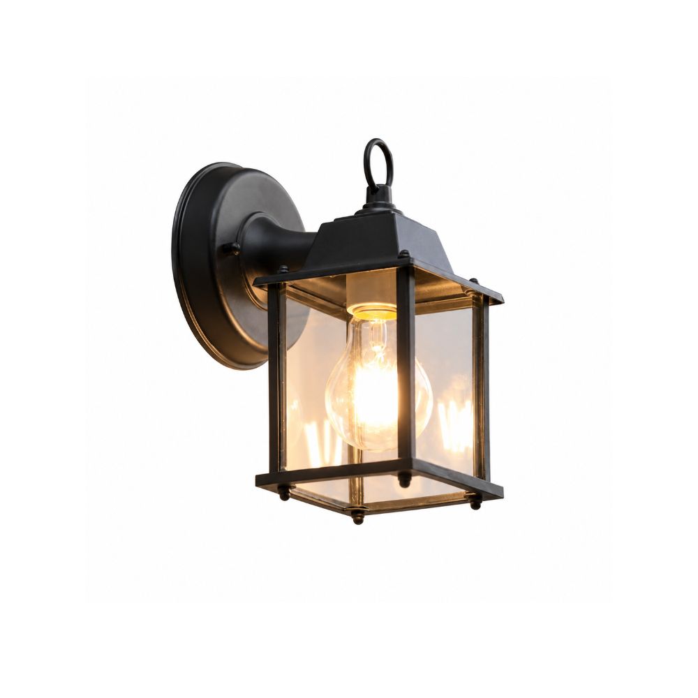 Retro wodoodporna zewnętrzna lampa ścienna