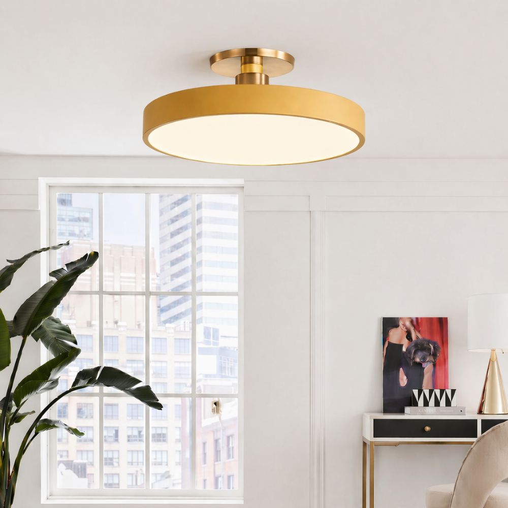 Nowoczesna lampa sufitowa – minimalistyczny design