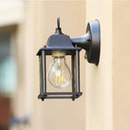 Retro wodoodporna zewnętrzna lampa ścienna