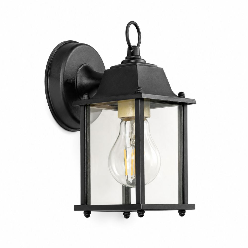 Retro wodoodporna zewnętrzna lampa ścienna