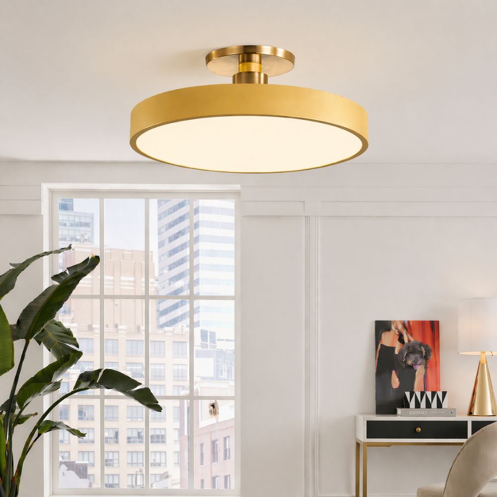 Nowoczesna lampa sufitowa – minimalistyczny design